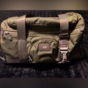 Tumi Alpha Bravo Maxwell Gym Travel Bag - Olive Green